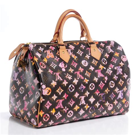 louis vuitton watercolor speedy 35